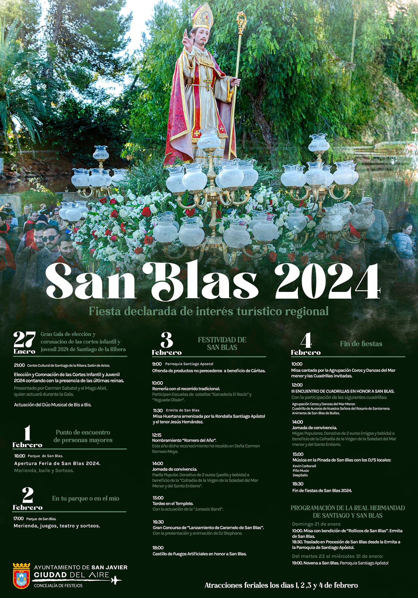 Romería de San Blas 2024 Santiago de la Ribera